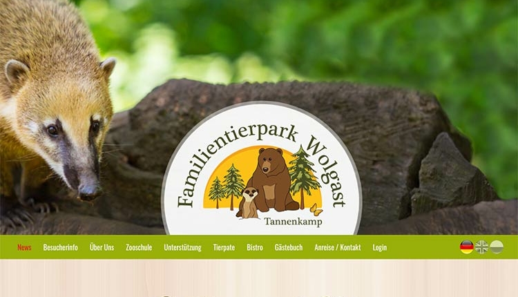 Der Familientierpark in Wolgast dem Tor zur Insel Usedom